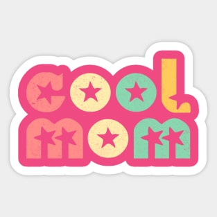 Cool Mom Retro Sticker